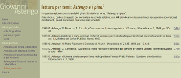 Bibliografia WEB Ipertesto Giovanni Astengo Centenario nascita Opere Scritti Piani Progetti 2015 02