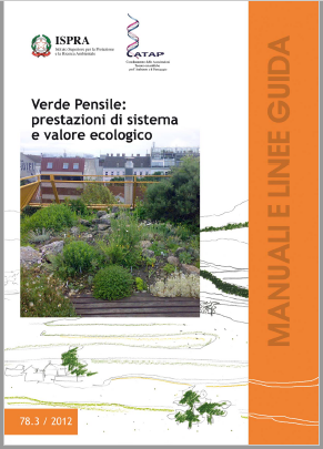 PUBBL MANUALI ISPRA Manuale Guida Verde pensile prestazioni di sistema e valore ecologico pubblico COVER 2013