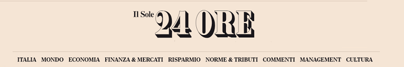 Sole24ore testata 01