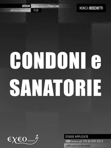 Il libro, edito nel 2020 da Exeo e presentato nella edizione specializzata e specialistica diretta da Paolo Loro, si pone come testo fondamentale ad affrontare la problematica legata alla complessa vicenda dei cosiddetti condoni. Il primo condono è stato introdotto nella legislazione italiana nel lontano 1985 da parte del Governo Craxi con la legge firmata dall’allora ministro dei lavori pubblici Franco Nicolazzi, poi segretario del PSDI. Successivamente è stato confermato e riproposto dai governi Berlusconi nel 1994 e nel 2003.  La pratica del condono e della conseguente sanatoria è stata osteggiata in parte dalla cultura degli ordini professionali, soprattutto degli architetti, ma ciò non ha provocato un rifiuto e un rigetto professionale. Non vi è stato alcun caso di “obiezione di coscienza”. Anzi le pratiche dei condoni hanno favorito un certo lavoro degli studi professionali e hanno invaso gli uffici tecnici comunali. Prova ne è che le pratiche di condono sono state diverse milioni, tanto che gli enti locali hanno dovuto assumere personale a tempo determinato ovvero sub-appaltare il lavoro all’esterno. Le valanghe di ricorsi hanno intasato il lavoro d’ufficio. Va da sé che si è scatenata la logica interpretativa dei vari passaggi di legge, tipica pratica italiana, a favore di una o dell’altra tesi. In questo guazzabuglio si sono, ovviamente, moltiplicati i ricorsi e le sentenze ai vari livelli della giustizia amministrativa. E con il “condono paesaggistico” anche della giurisprudenza penale.  Il libro di Monica Boschetti cerca di fare il punto dello stato dell’arte all’oggi, perché la tematica comunque è sempre in costante evoluzione. Il testo prende in considerazione tutti i condoni che si sono succeduti negli anni. Con estrema precisione e in modo molto dettagliato ripercorre tutte le casistiche dando spazio a tutte le interpretazioni che si sono succedute nella giurisprudenza. Si sofferma inoltre sul condono in zona vincolata che è quello che ha trovato più difficoltà applicativa. Un capitolo è dedicato inoltre all’Accertamento di conformità che è la pratica essenziale da svolgere per gli uffici tecnici comunali. Il testo, nonostante la difficoltà del tema in esame, scorre molto bene e in modo chiaro e facilmente comprensibile. Diventa un testo basilare per progettisti e per tecnici comunali.  È possibile acquistare il libro online sul sito Internet dell'editore all’indirizzo https://www.exeo.it/Pubblicazioni/1689/condoni-e-sanatorie.aspx. Il prezzo di copertina è 20 euro.