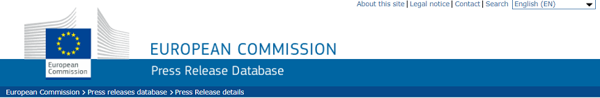 COMUNITa EUROPEA PRESS RELEASE DB Testata on line 01